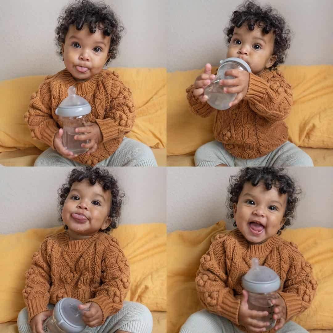 Set de Botellas de Vidrio haakaa Gen.3 118ml y 177ml Anti-Cólico