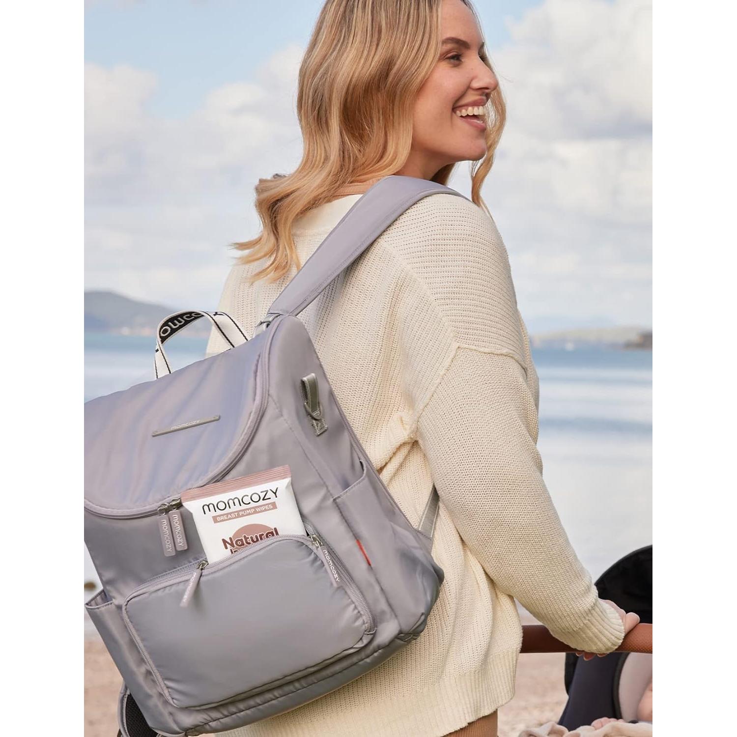 Toallitas Naturales para Extractores de Leche Momcozy - 30 Unidades