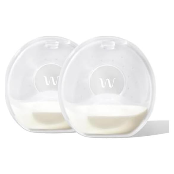 Tazas de Leche Catch-All Willow, Paquete de 2, Silicona BPA Free