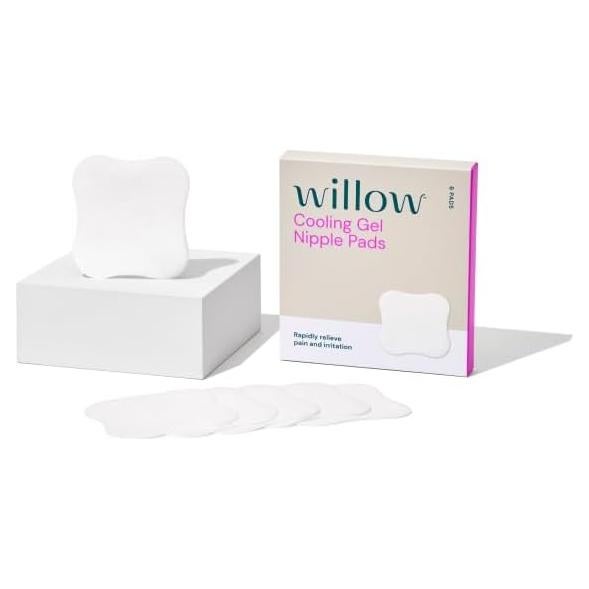 Almohadillas de Gel Refrigerante Willow para Pezones - 6 Unidades