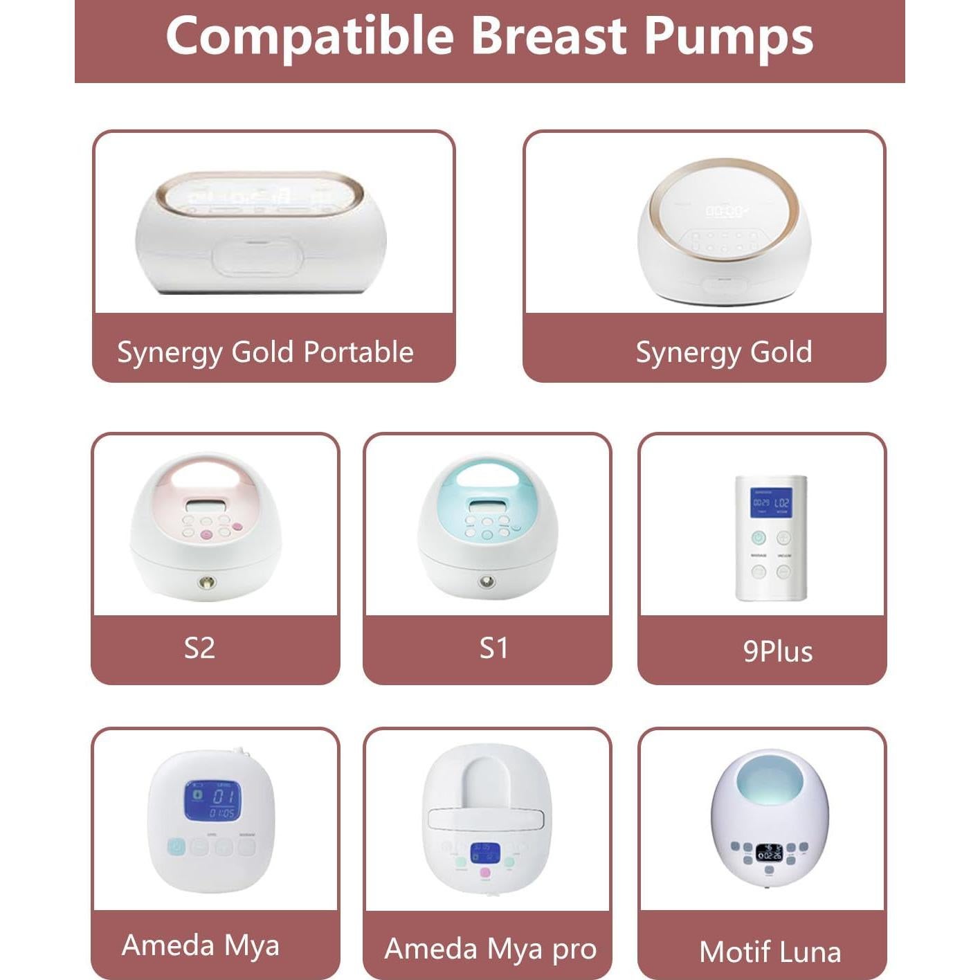 Kit de Piezas de Bomba de Pecho IVARONAL 4 Paquetes 22mm