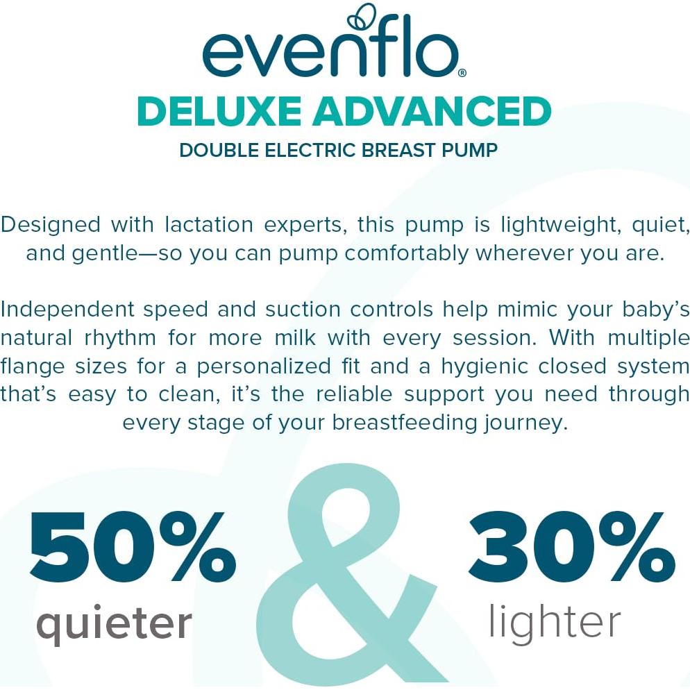 Bomba de Pecho Eléctrica Doble Evenflo Feeding