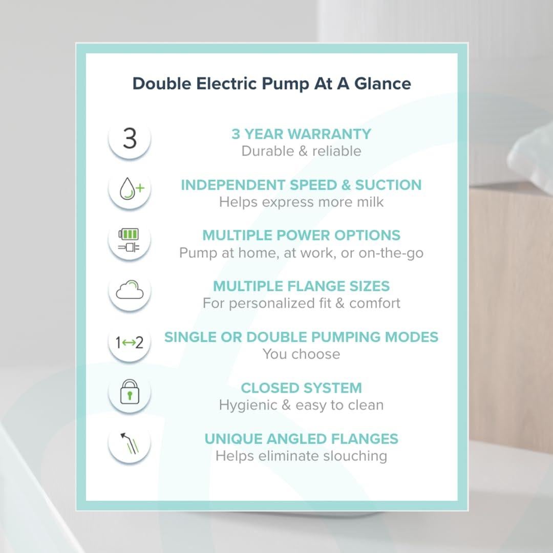 Bomba de Pecho Eléctrica Doble Evenflo Feeding