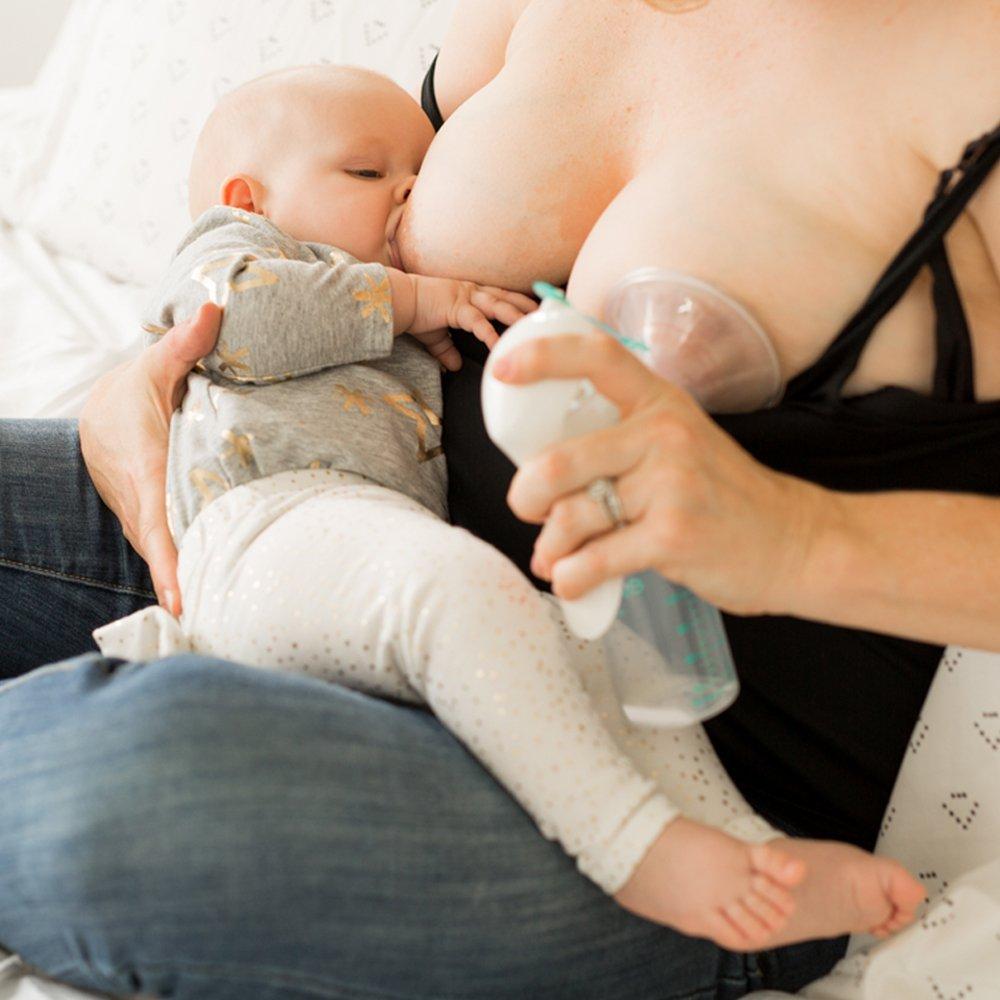 Bomba de Pecho Manual Evenflo 5oz Silicona Portátil