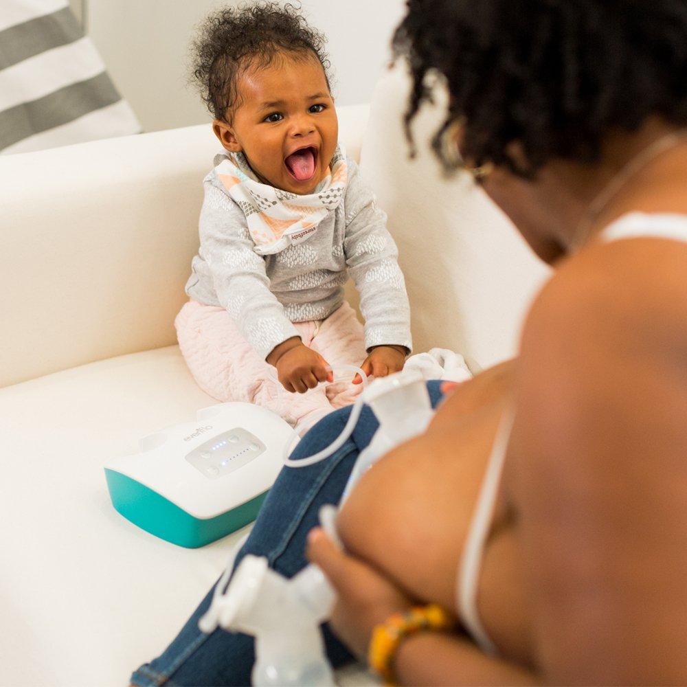 Bomba de Pecho Eléctrica Doble Evenflo Feeding con Sistema Cerrado