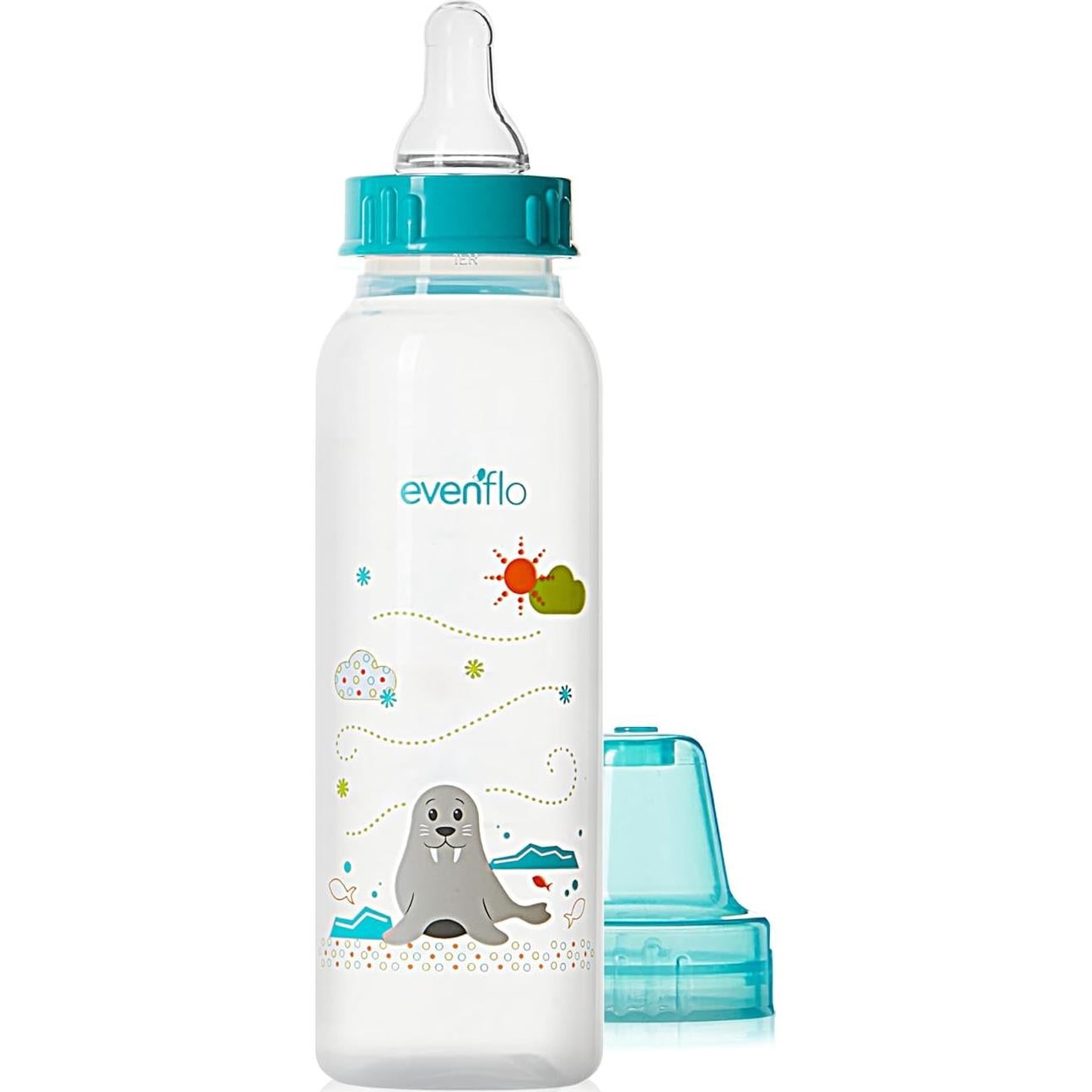 Botellas Estándar Evenflo Feeding 8 Oz Polipropileno - Paquete de 12