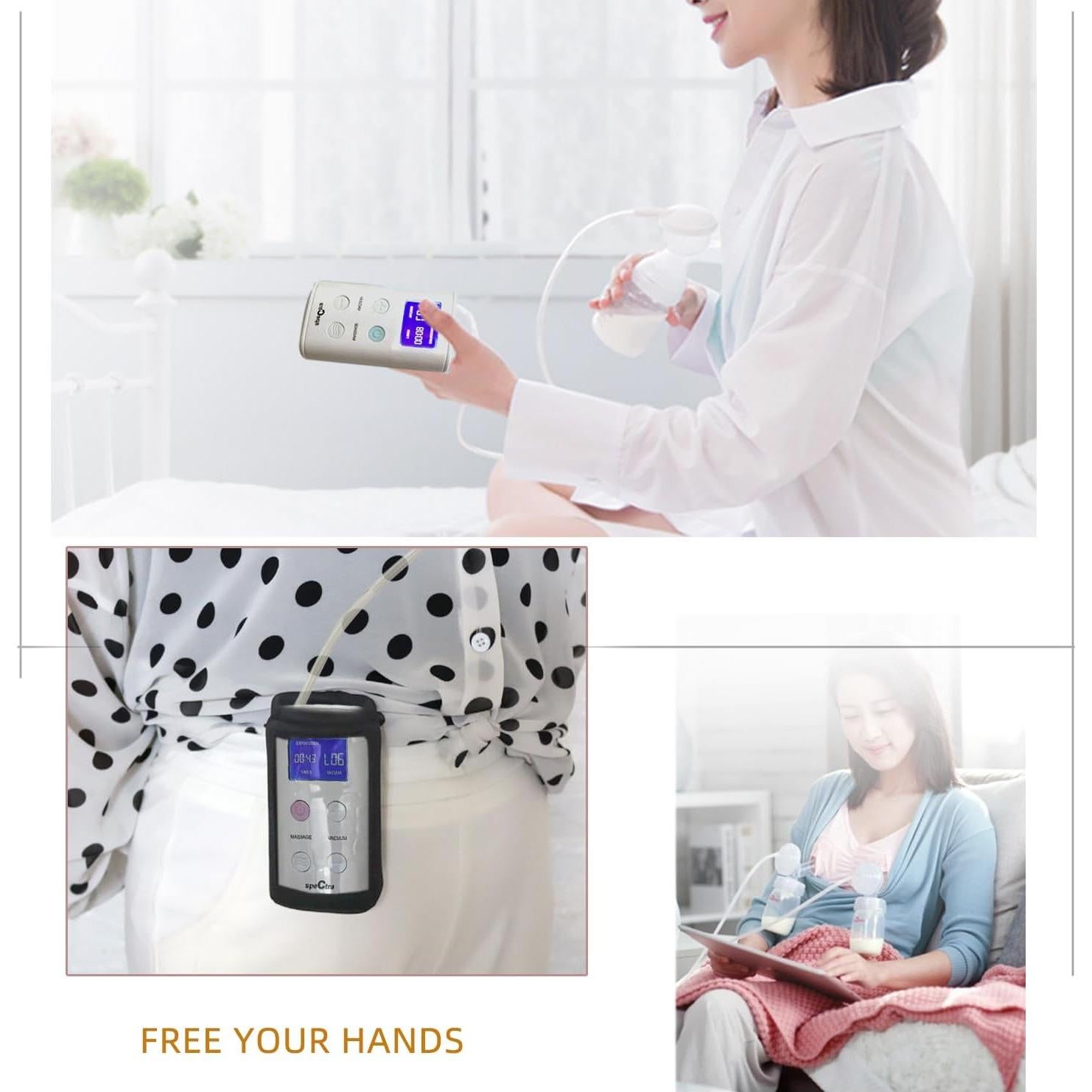 Soporte Clip para Cintura Extractor de Leche Spectra 9 Plus