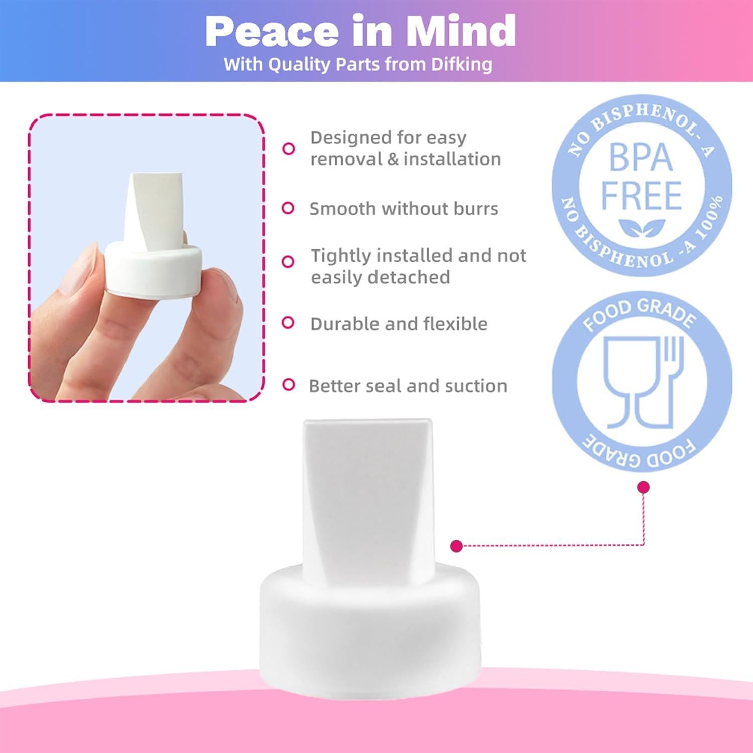 Válvula de Pato y Protector de Retroceso DIFKING para Spectra