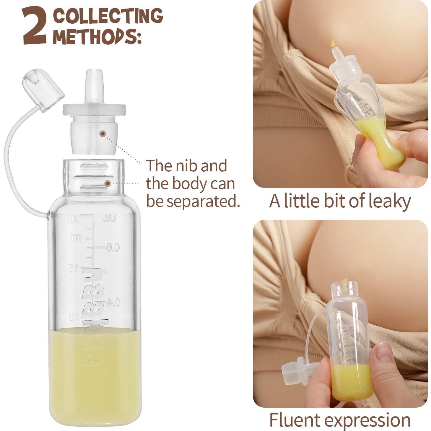 Set de recolector de calostro Haakaa 20ml 2 unidades - Silicona