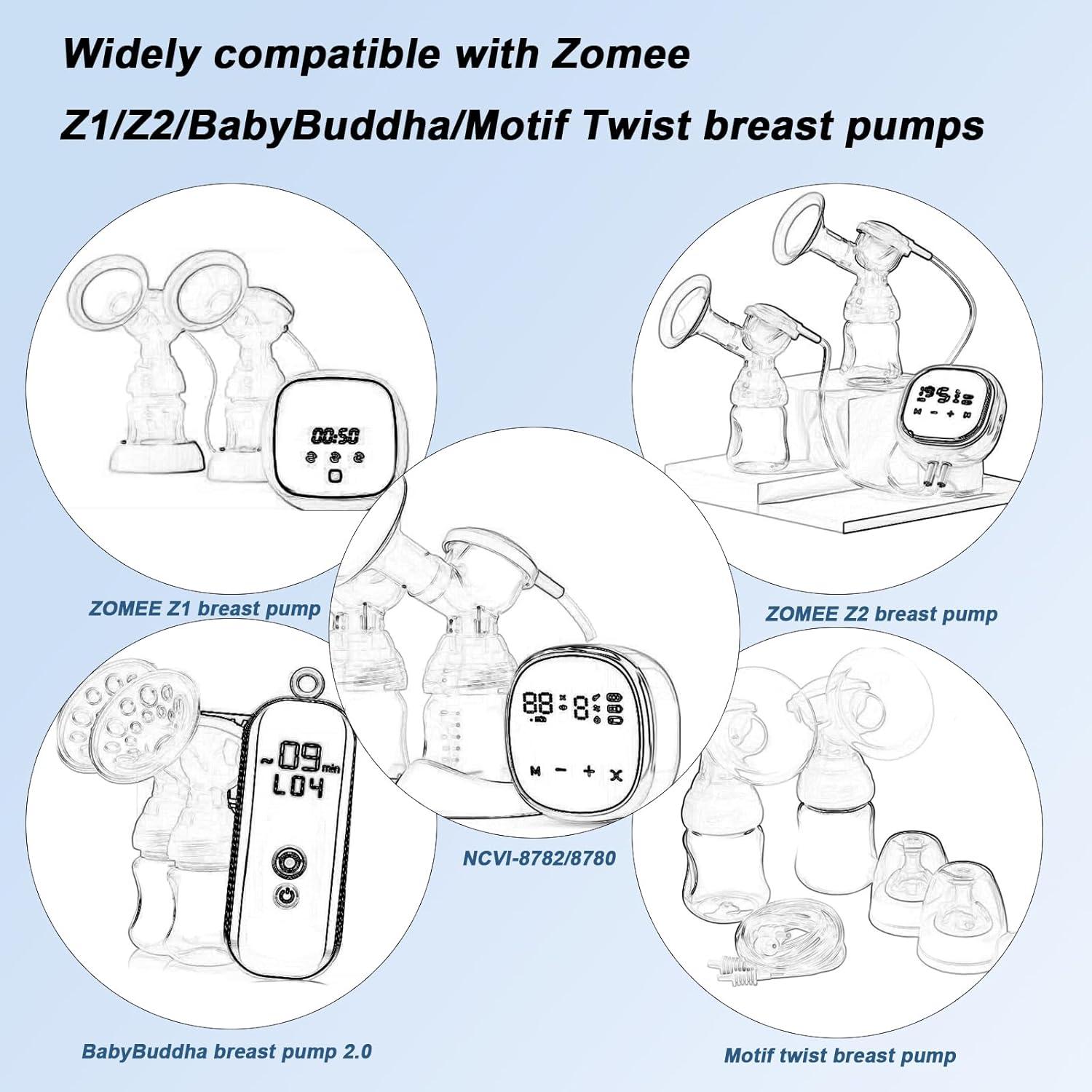 10 Accesorios para Extractores de Leche BOXOB - Silicona BPA Free