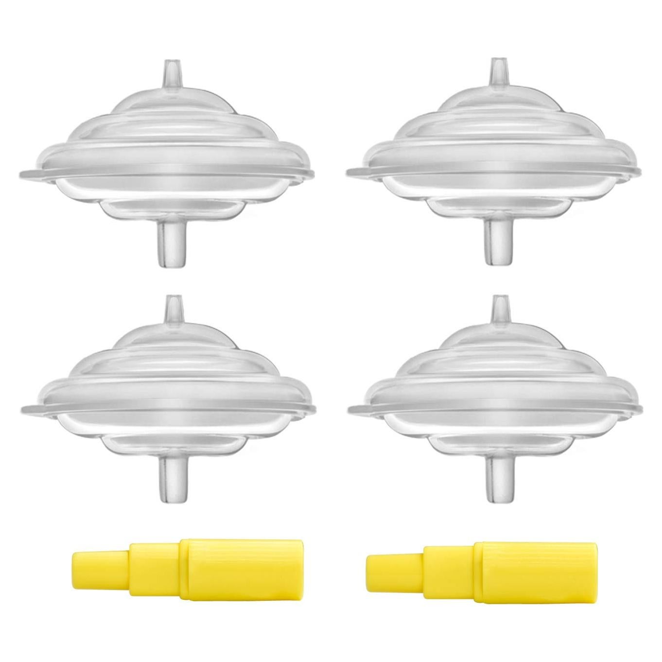 Protector de Retorno Maymom para Extractores Spectra S1 S2 9 Plus - 6 Piezas