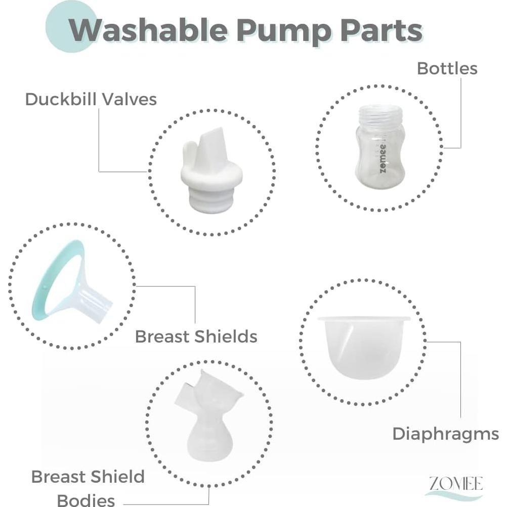 Juego de Reemplazo Zomee Z2 - Escudos, Botellas y Accesorios