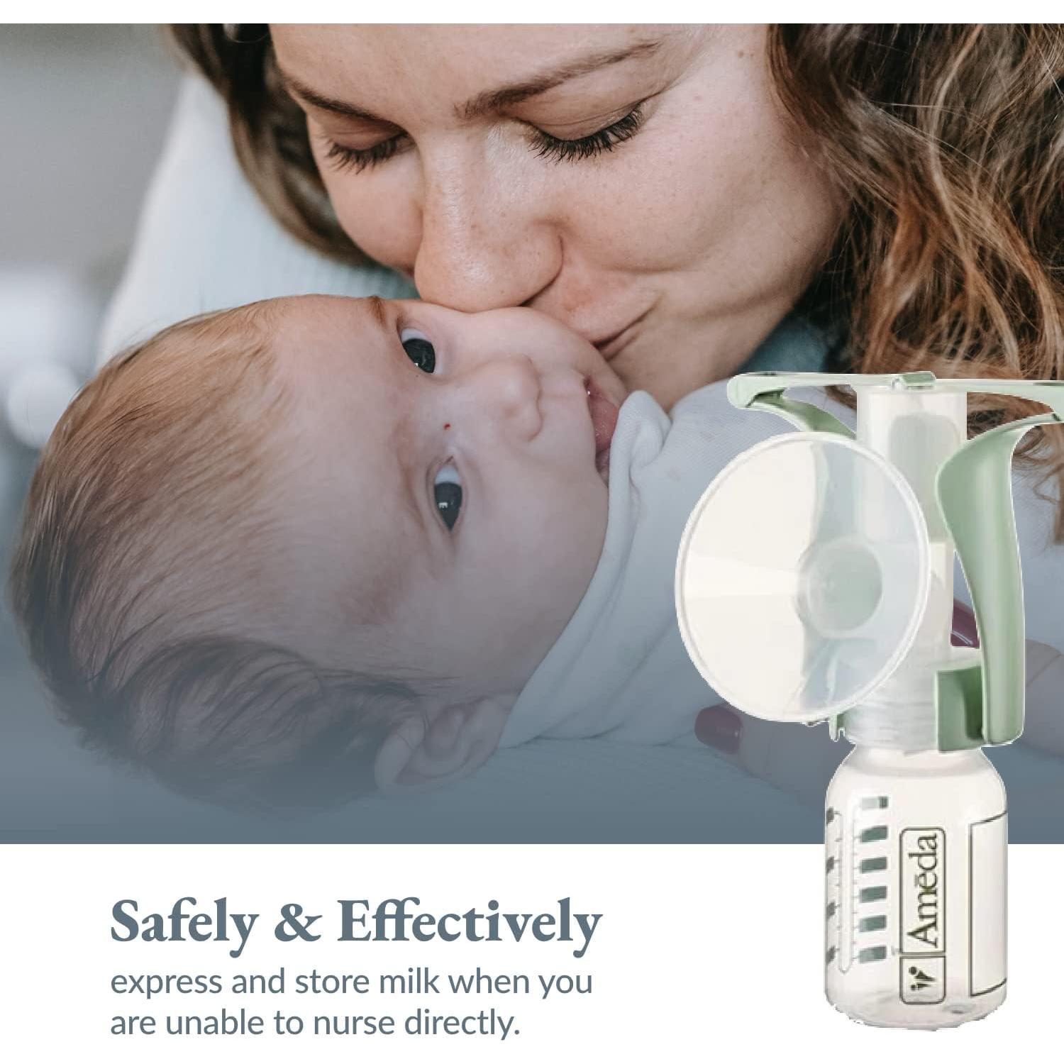 Bomba de Pecho Manual Ameda Portátil Libre de BPA 199g