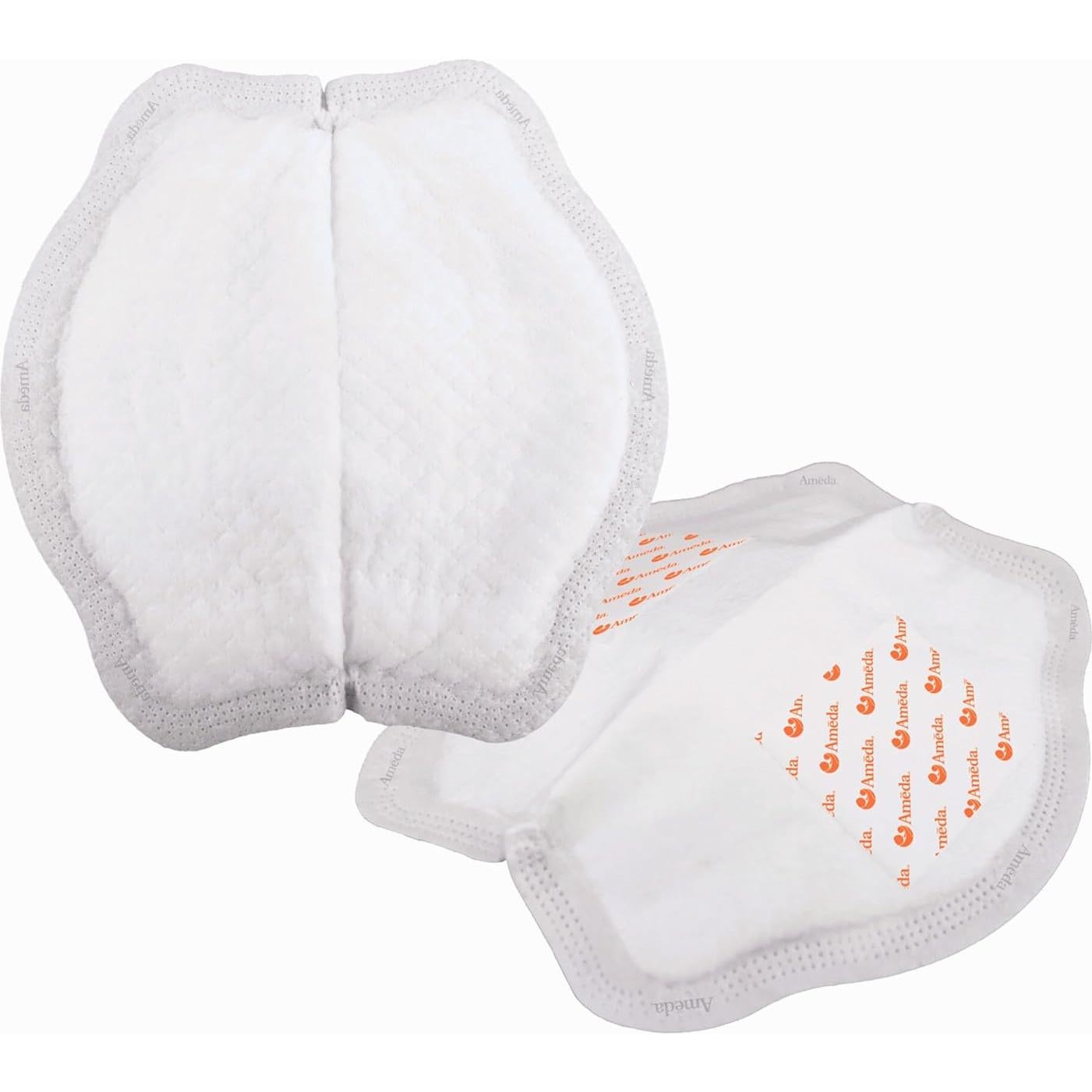 Paquete Ameda: Botellas de Almacenamiento de Leche (4) + Pañales MoistureGuard (50)