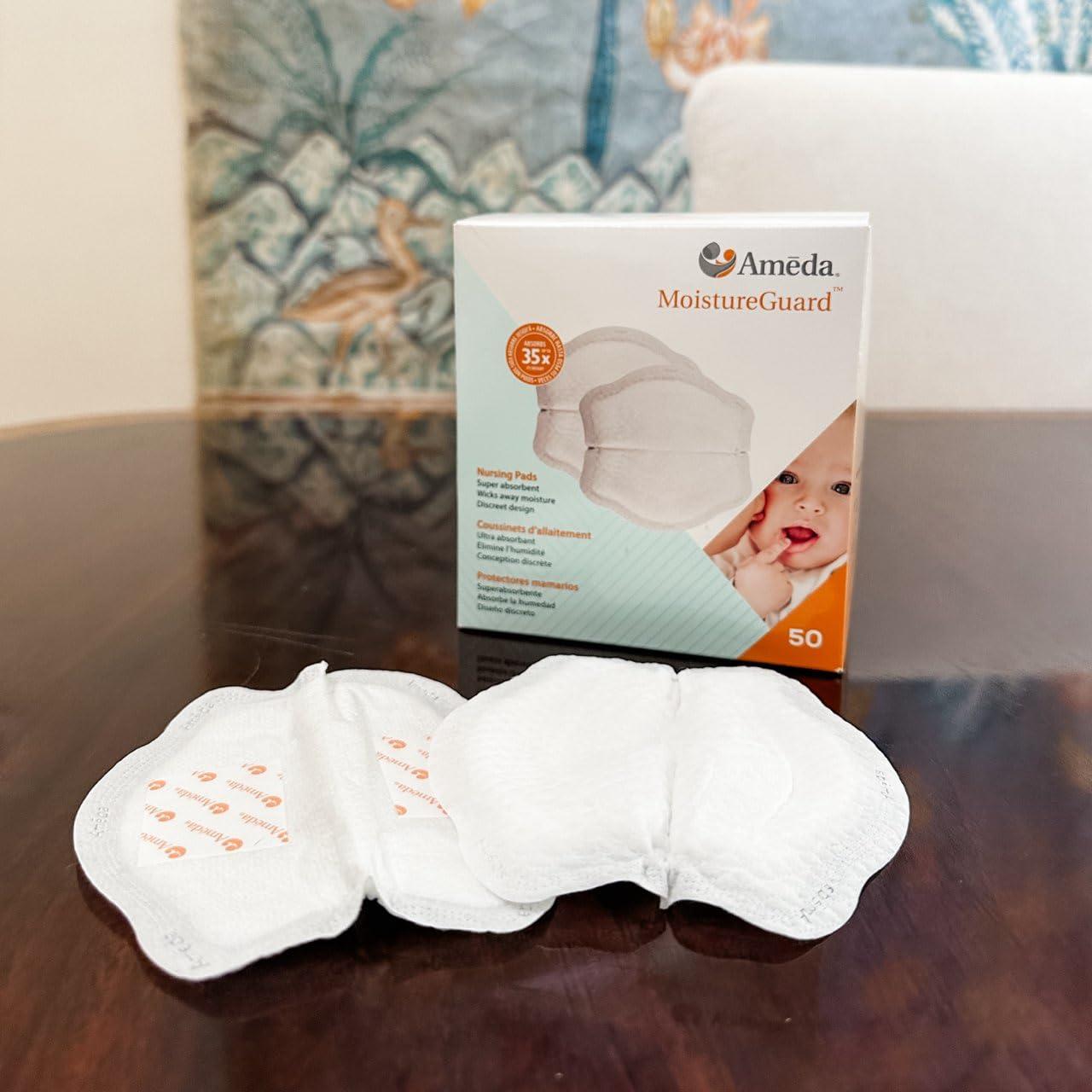 Almohadillas Desechables para Lactancia Ameda MoistureGuard 50 Unidades