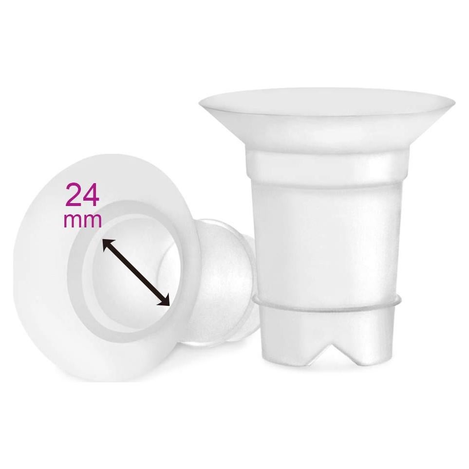 Inserts de Silicona Maymom 24 mm para Taza Manos Libres Spectra