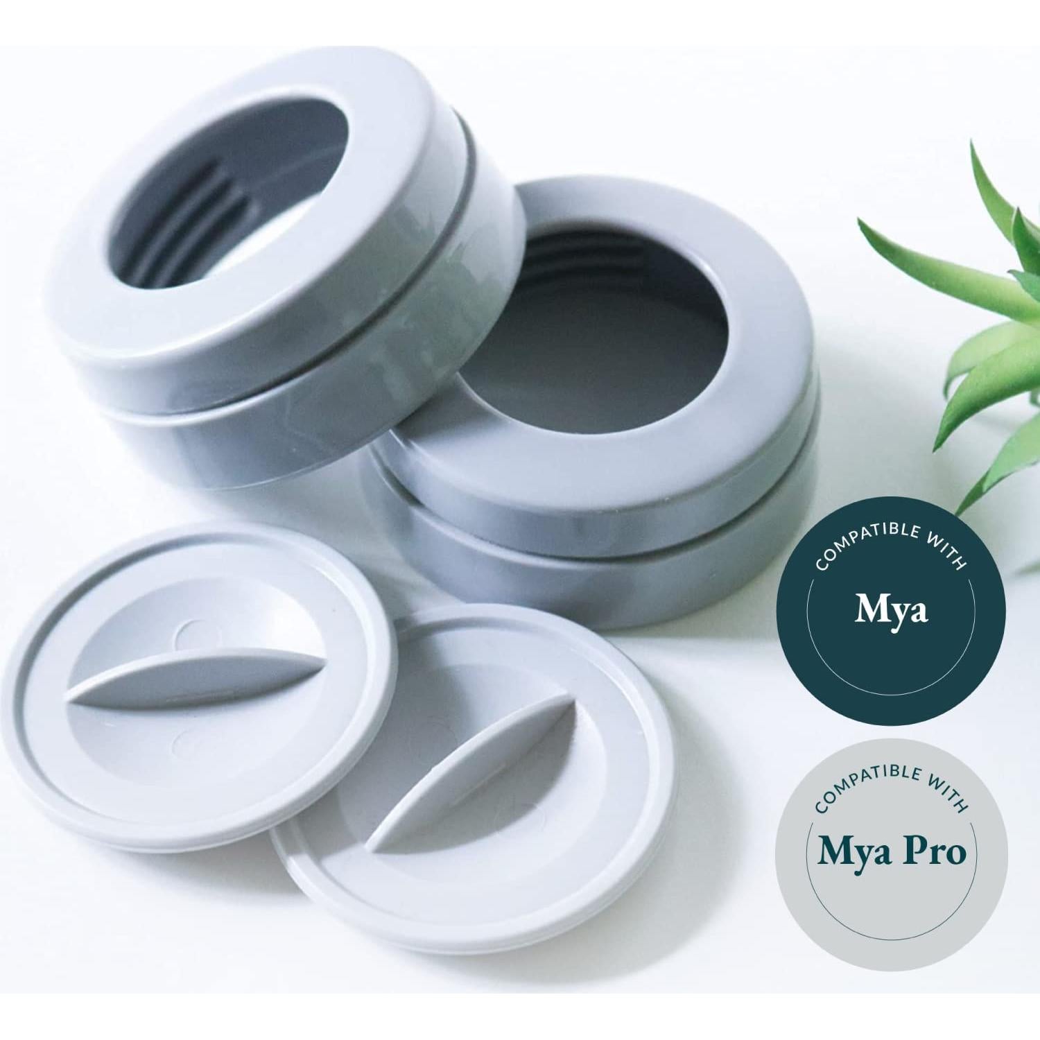 Anillos y tapas de bloqueo Ameda Mya - 2 unidades para lactancia