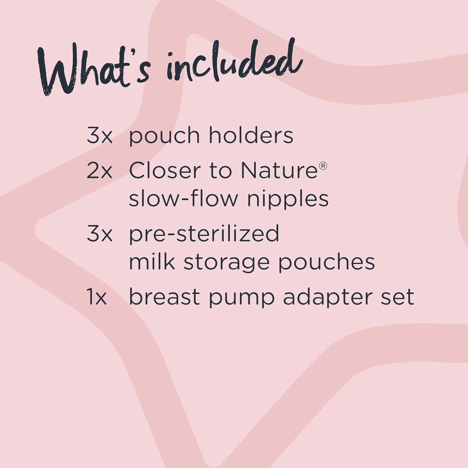 Conjunto de Inicio Leche Materna Tommee Tippee 3 Pouch