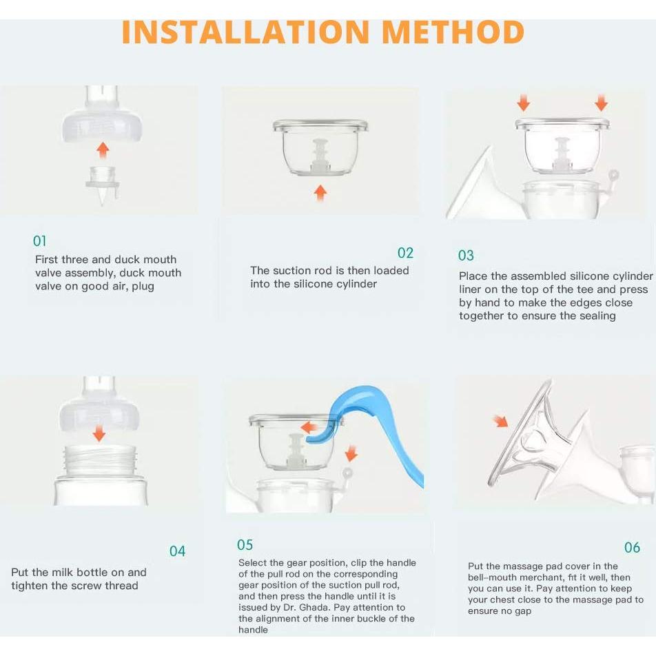 Bomba de Pecho Manual Elfzone - Silicona Ajustable 141g