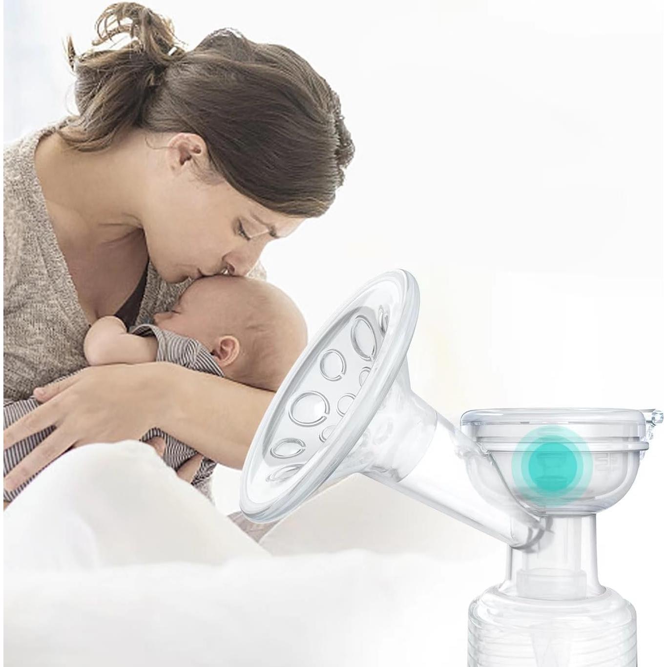 Extractor de Leche Manual QISLOA 01 Portátil Silicona Higiénico