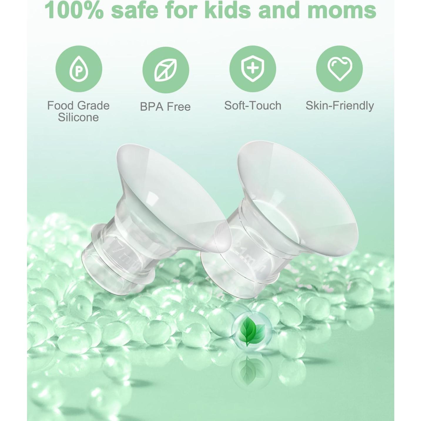 Insertos de Flange 19mm para Extractor de Leche Gowing - 2pcs