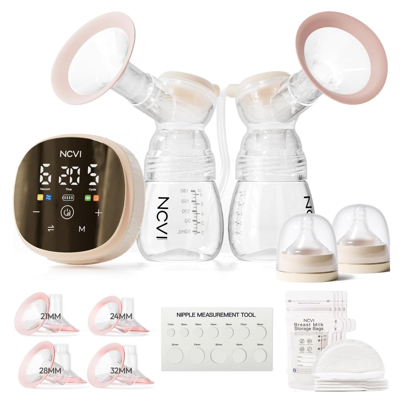 Bomba de Pecho Eléctrica NCVI 8116, Portátil 4400mAh, Silenciosa