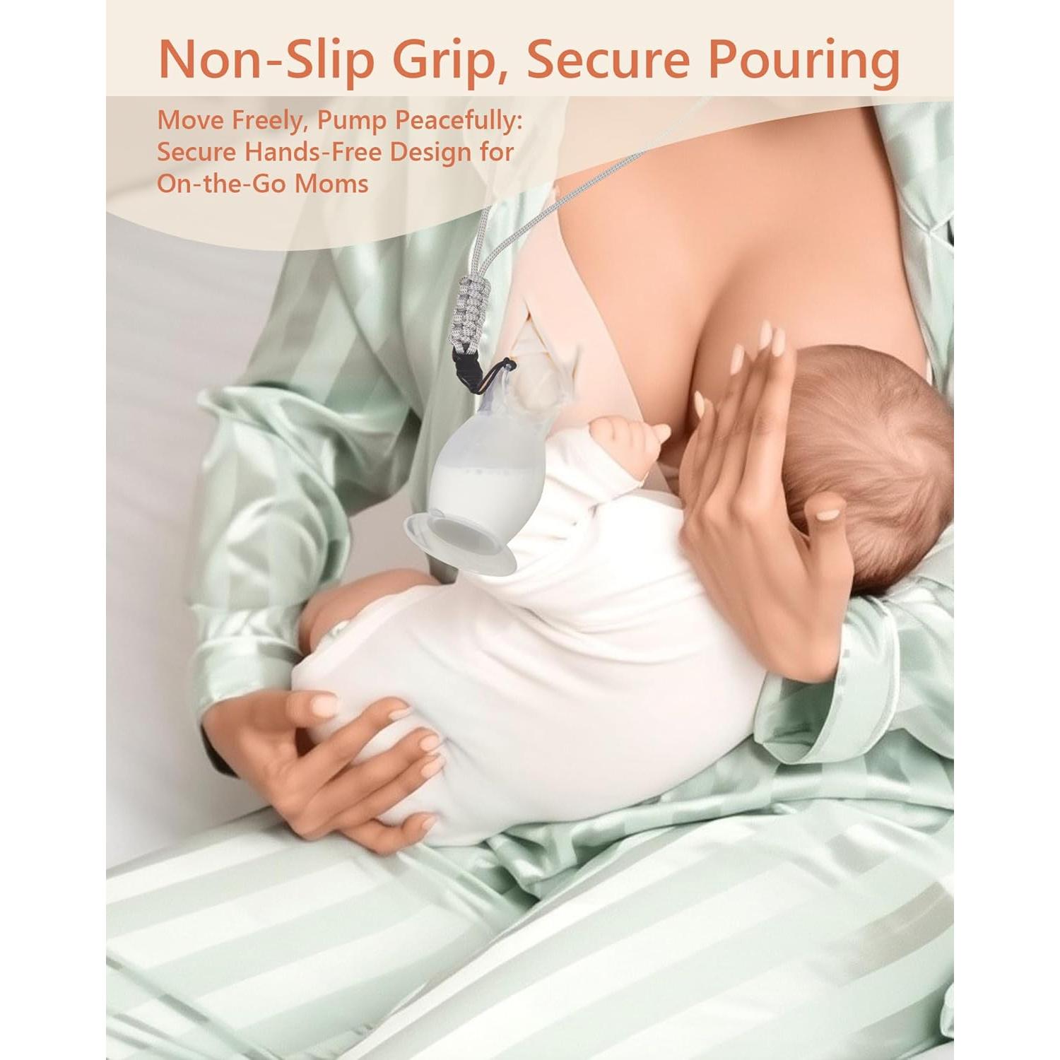 Extractor de Leche Manual HORIGEN 100ml Libre de BPA y Silicona