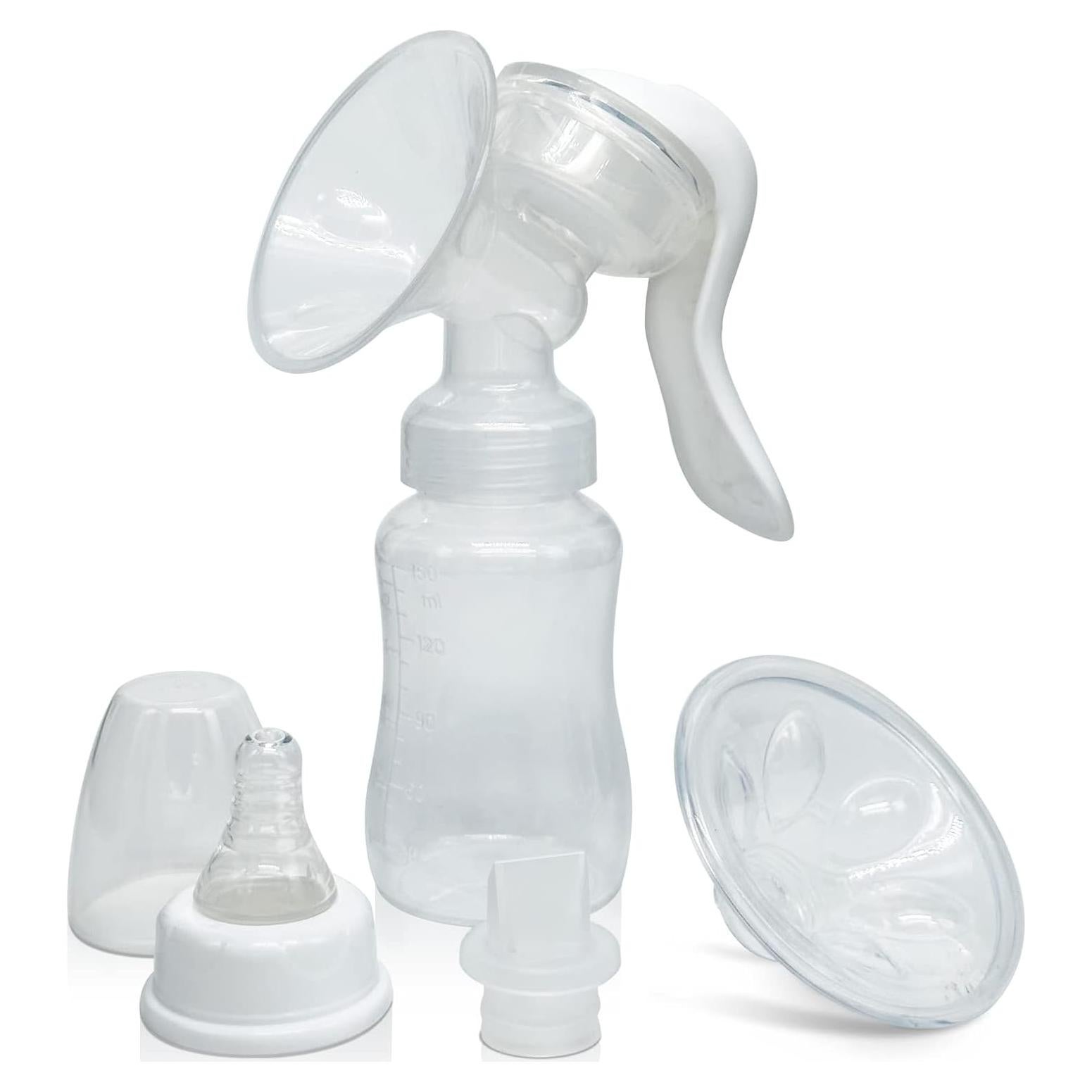 Extractor de Leche Manual Durceler, Silicona, 150 ml, Portátil