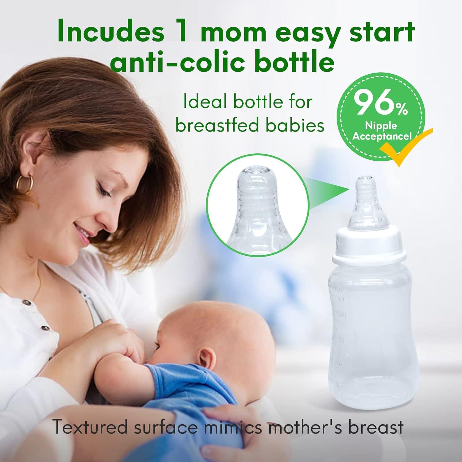 Extractor de Leche Manual Durceler, Silicona, 150 ml, Portátil