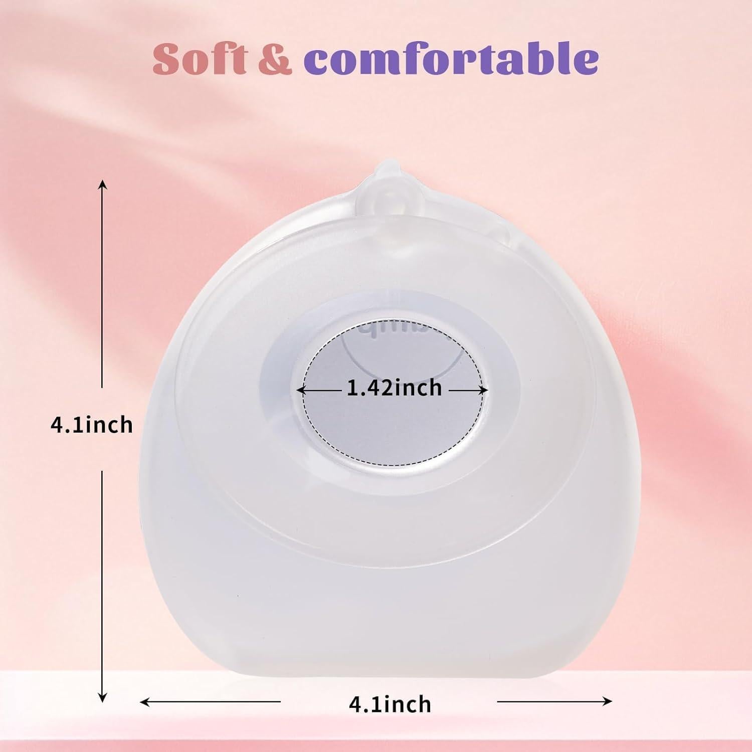 Colector de Leche Materna Silicona ZÜCÜBÉBÉ 100ml 2 Unidades