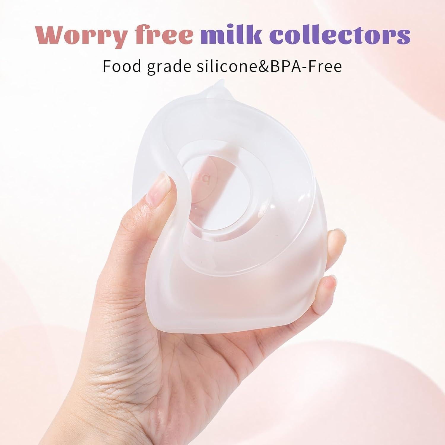 Colector de Leche Materna Silicona ZÜCÜBÉBÉ 100ml 2 Unidades