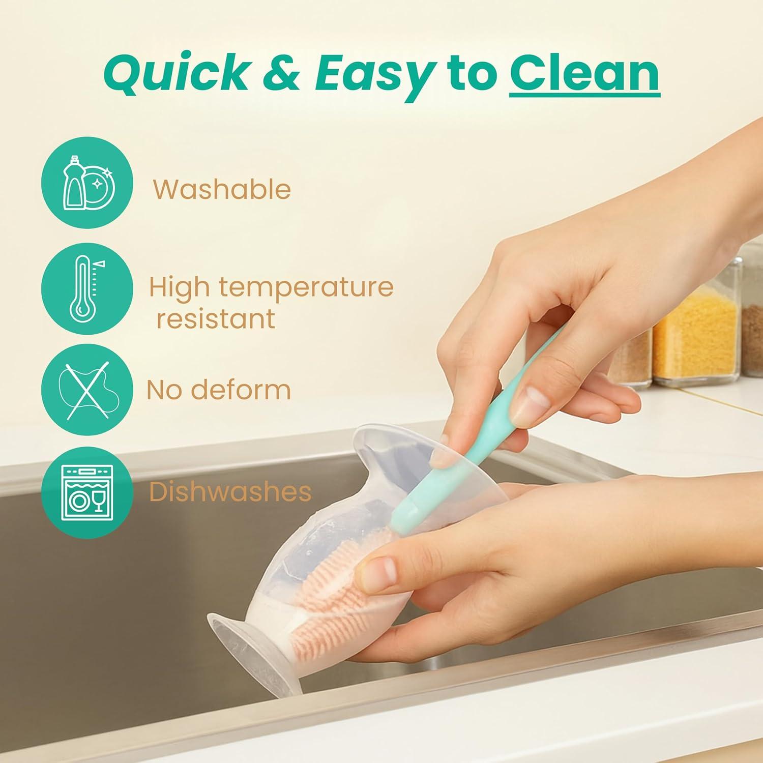 Bomba de Pecho Manual Klid Home - Colector de Leche 110ml