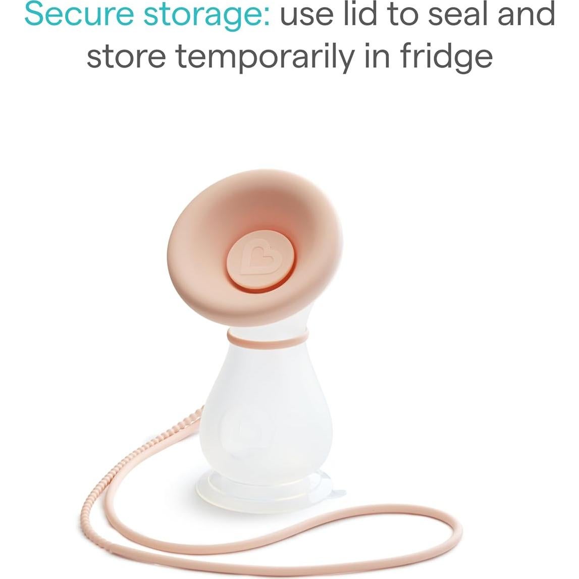 Bomba de Pecho Manual Munchkin Silicona 118ml Libre BPA