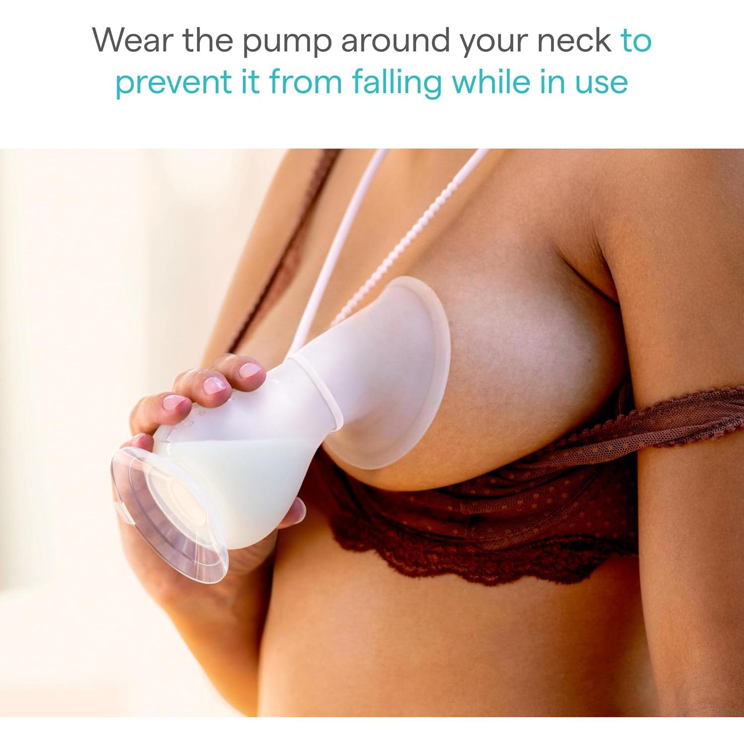 Bomba de Pecho Manual Munchkin Silicona 118ml Libre BPA