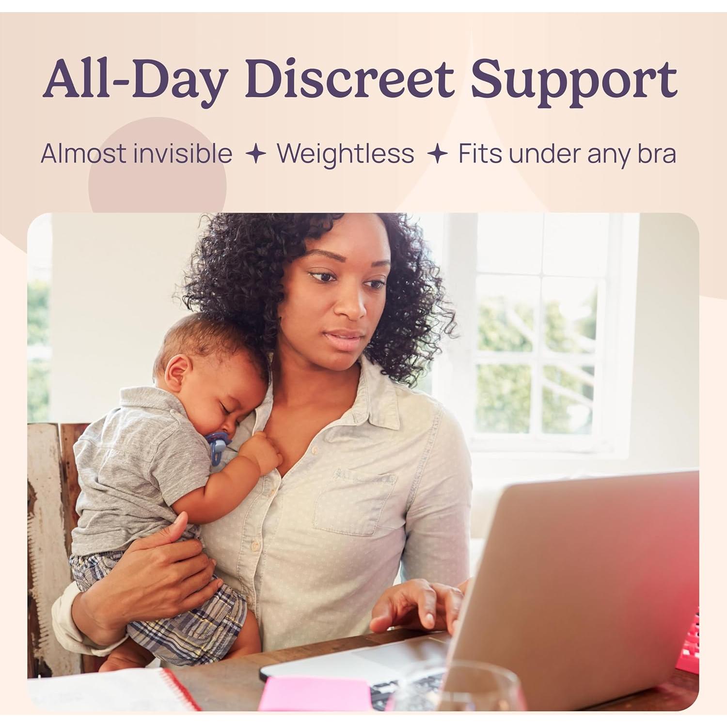 Copas de Lactancia de Plata 999 con Extractor Manos Libres L