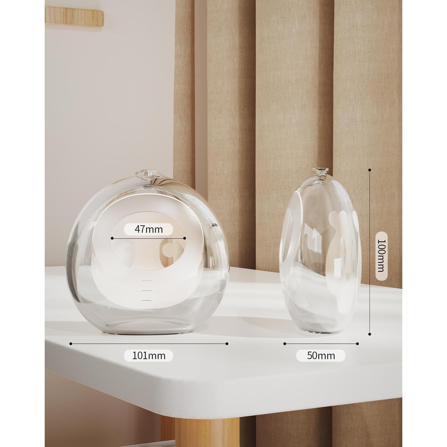 Recolector de Leche Materna KISSBOBO Silicona Transparente 398g