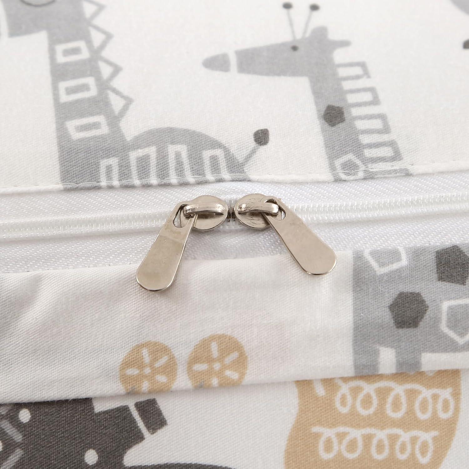 Almohada de Lactancia BATTOP Grande Ajustable 100% Algodón