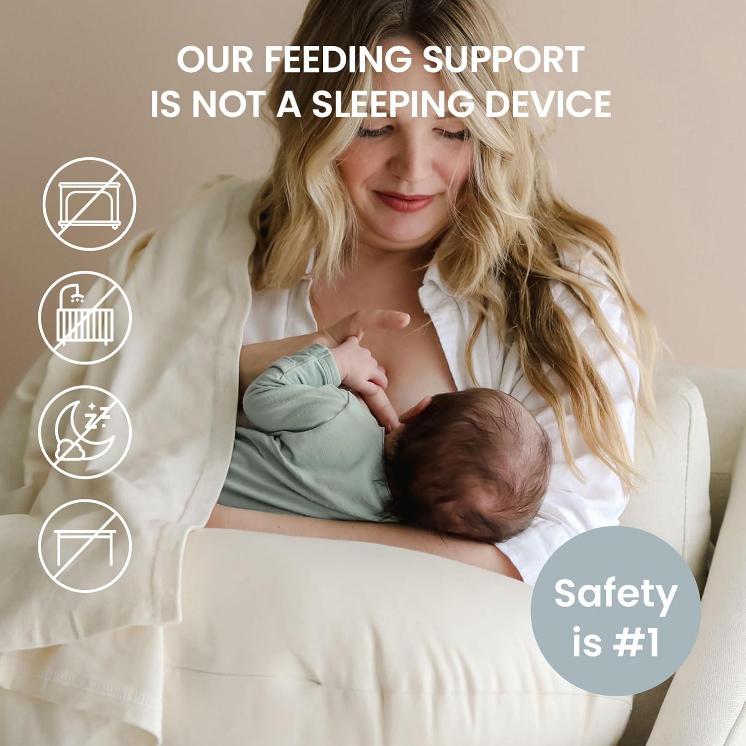 Almohada de Lactancia Orgánica Snuggle Me V2 - 100% Algodón