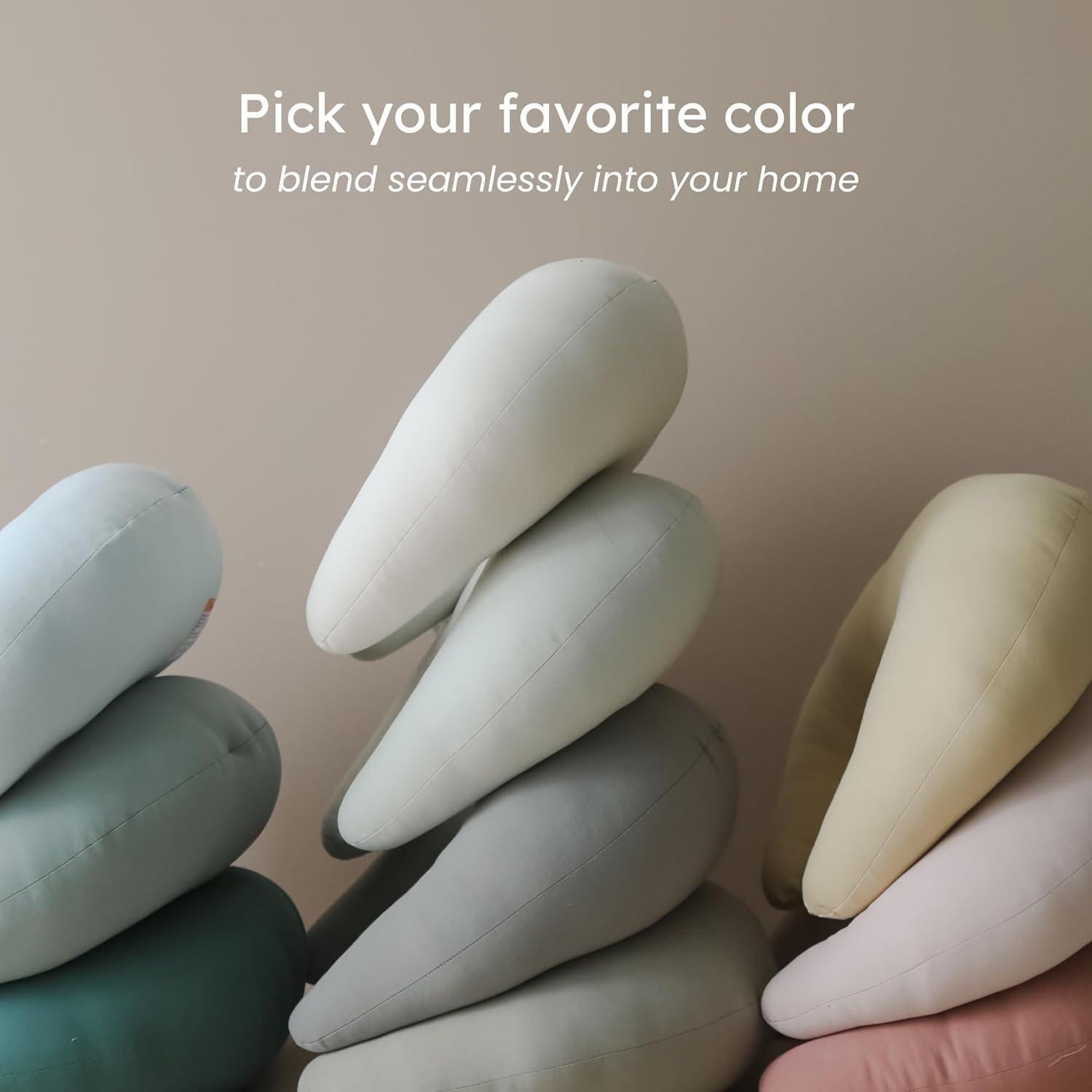 Almohada de Lactancia Orgánica Snuggle Me V2 - 100% Algodón