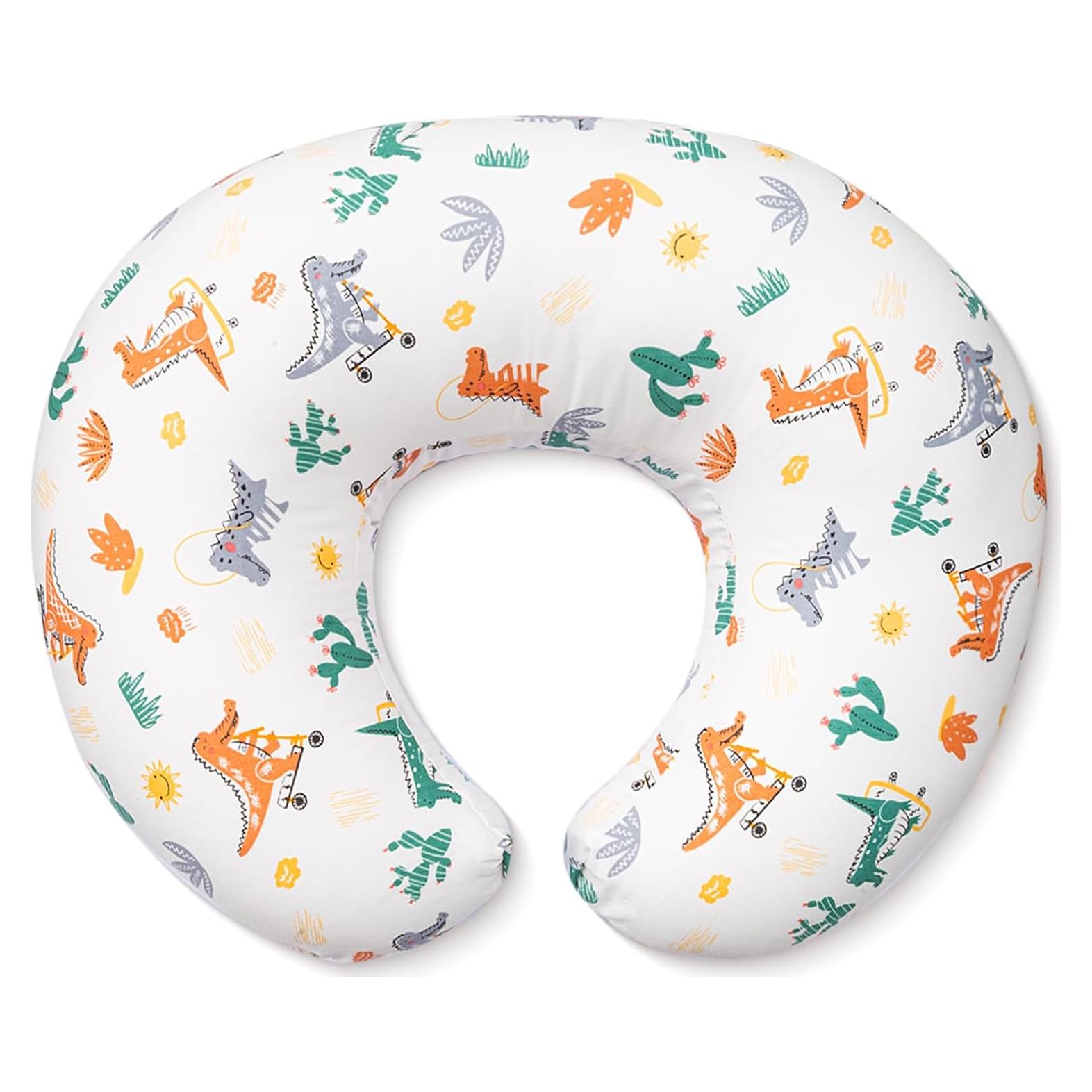 Almohada de Lactancia Resylp Dinosaurio 55.88x45.72 cm Lavable