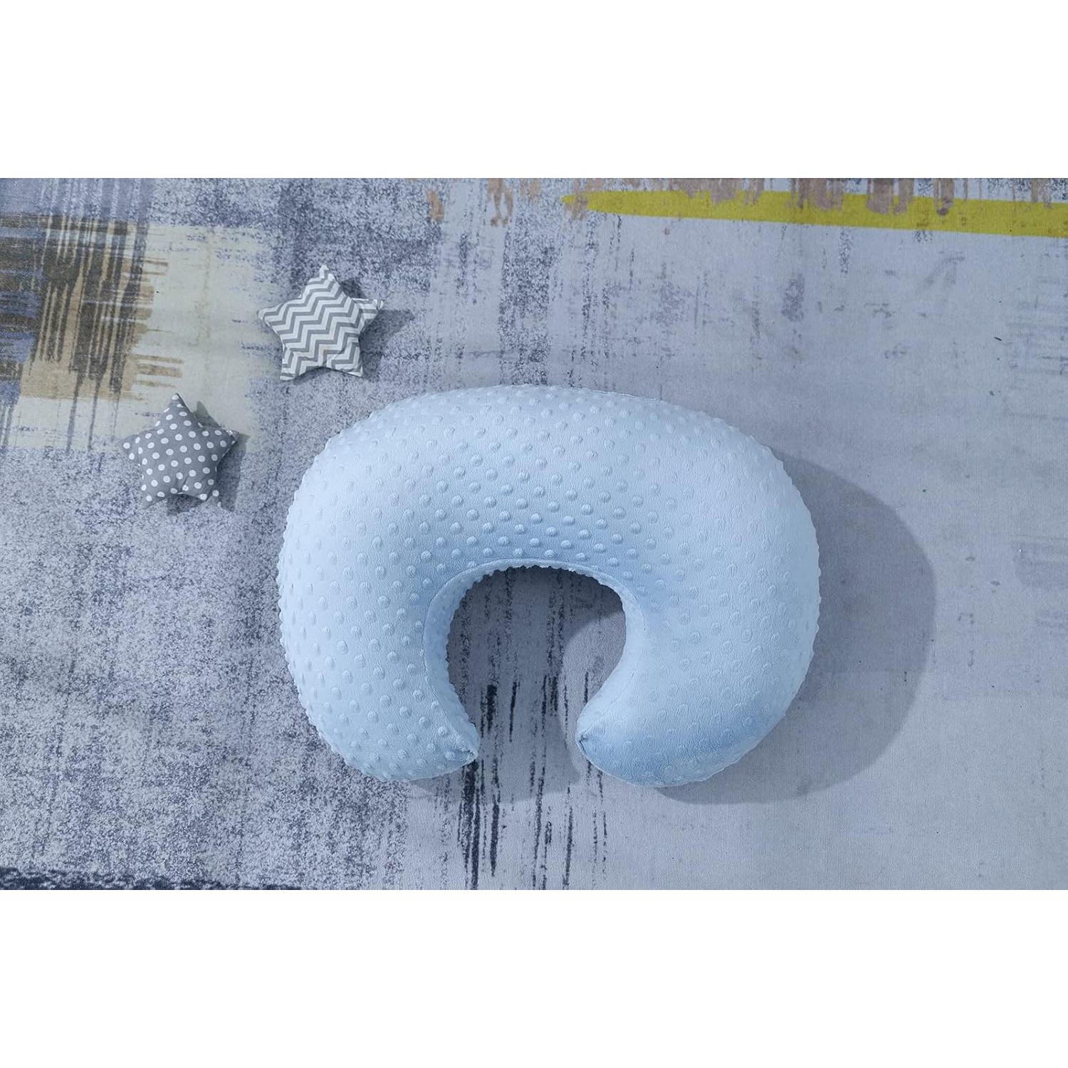 Funda de Almohada de Lactancia Blackleaf Baby Azul Estándar