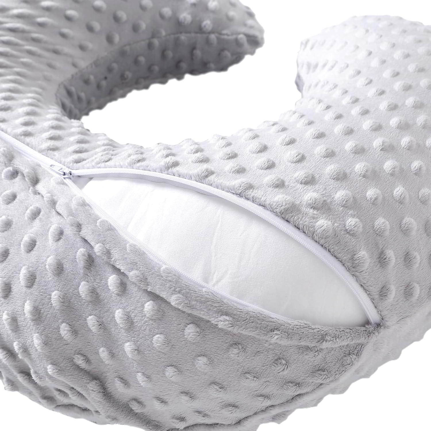 Almohada de Lactancia NIVAVA BABY NVAB-FP001 Gris Glaciar