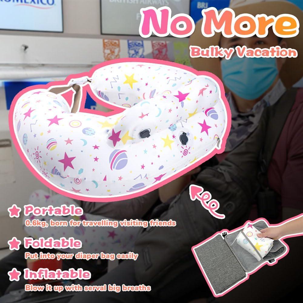 Cojín Inflable de Lactancia Portabuddy PB-106 Algodón 100%