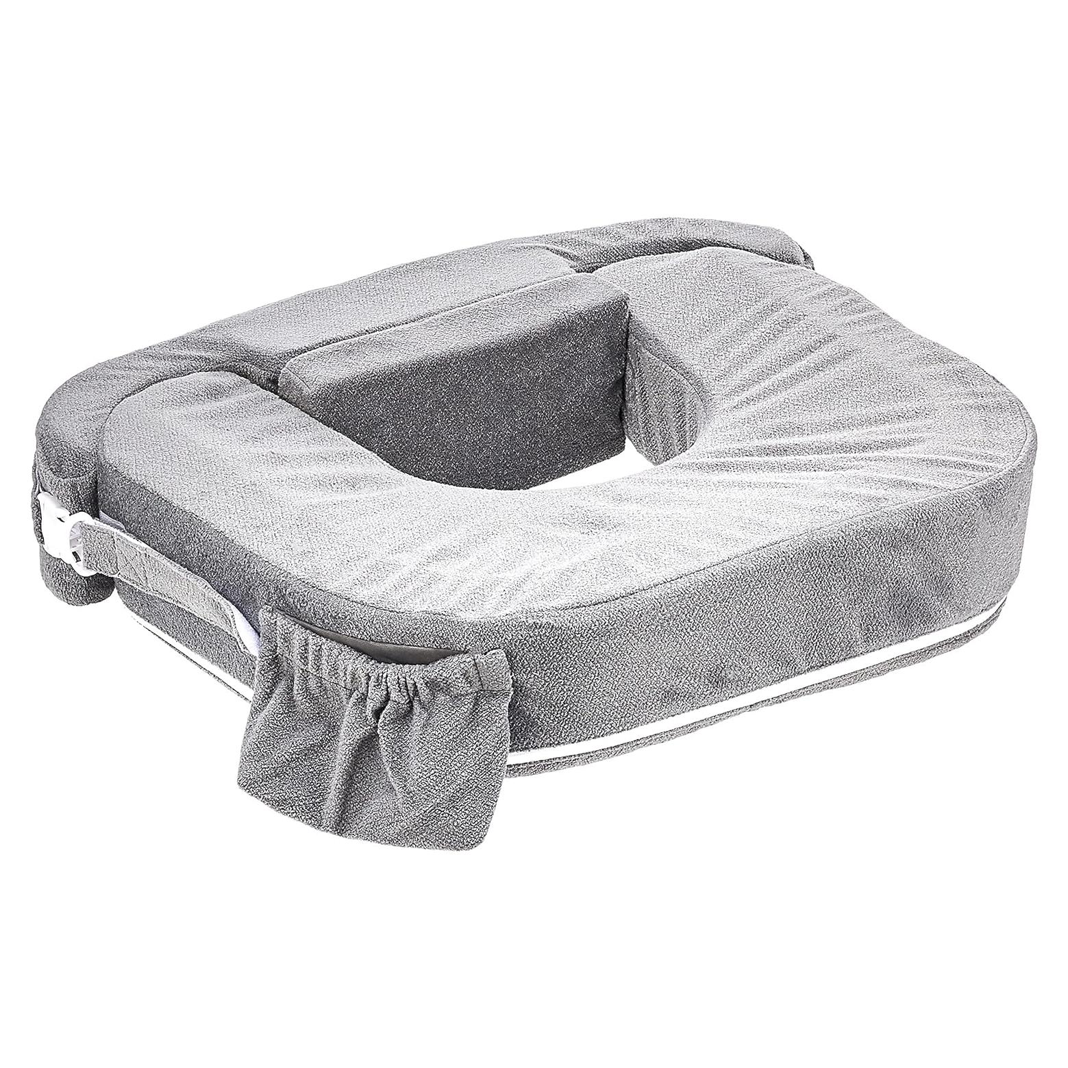 Almohada de Lactancia para Gemelos My Brest Friend - Gris Noche