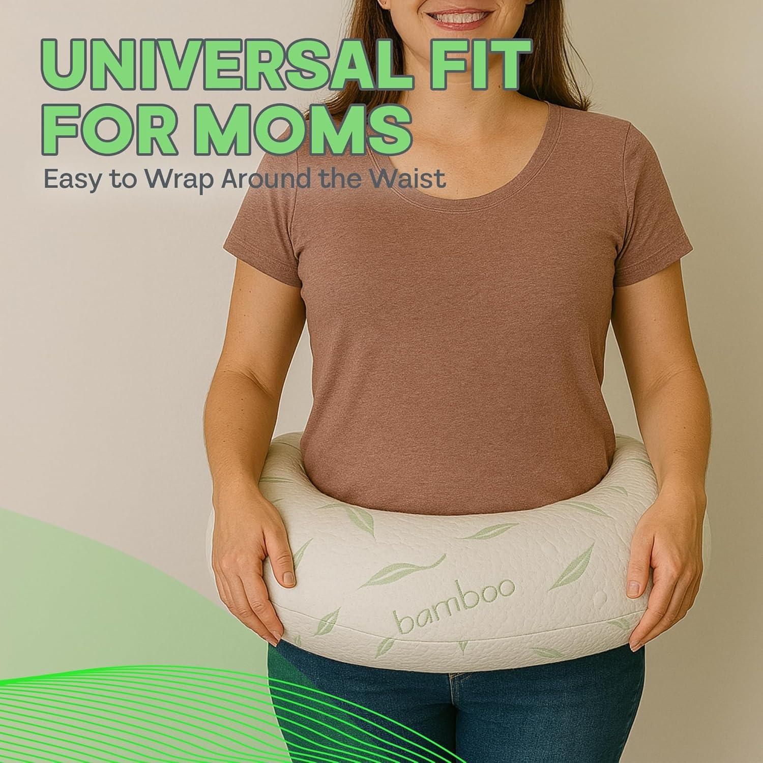 Almohada de Lactancia Sacred Thread - Espuma de Memoria y Funda de Bambú