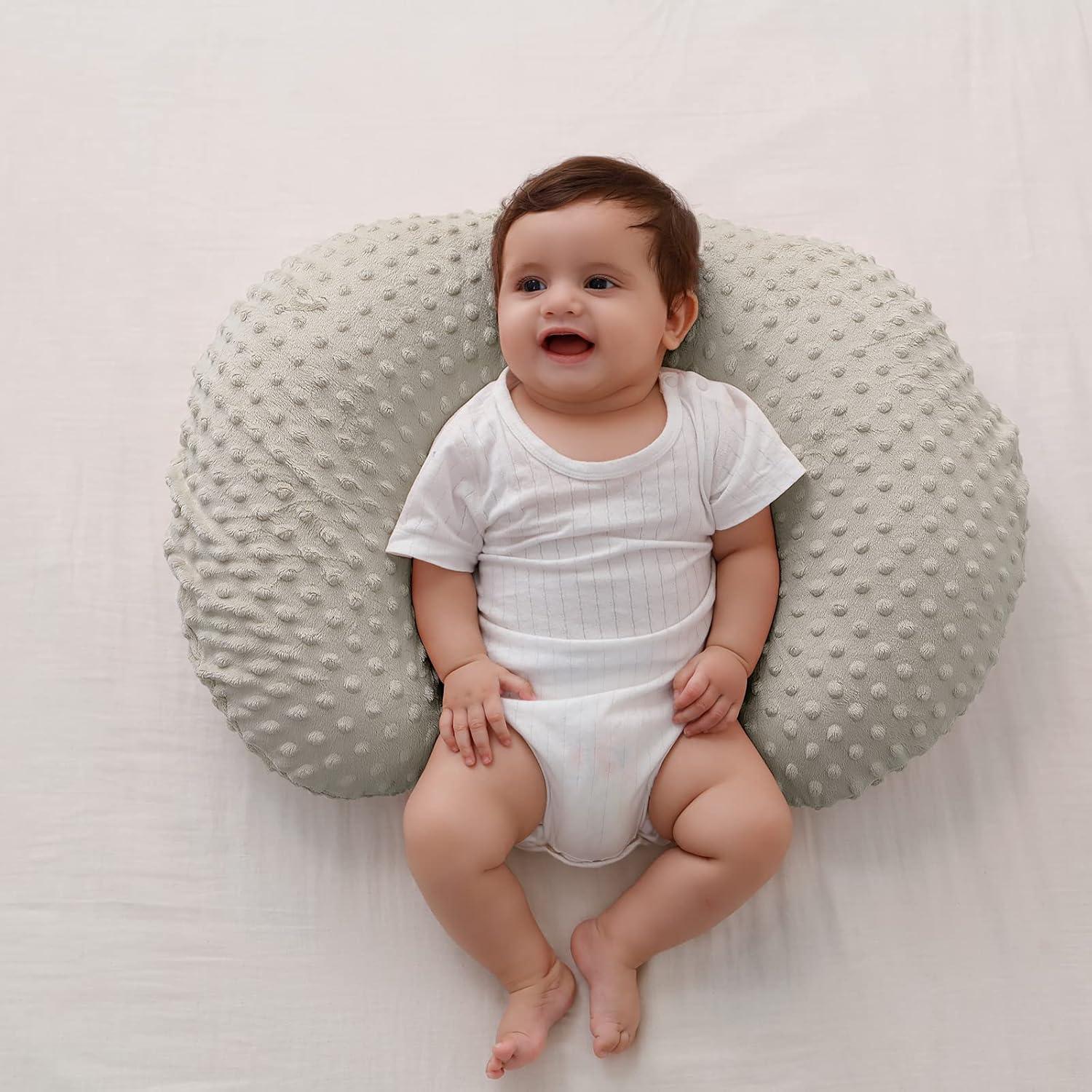 Almohada de Lactancia QUENESS BABY Semicircular 55.88x44.96cm