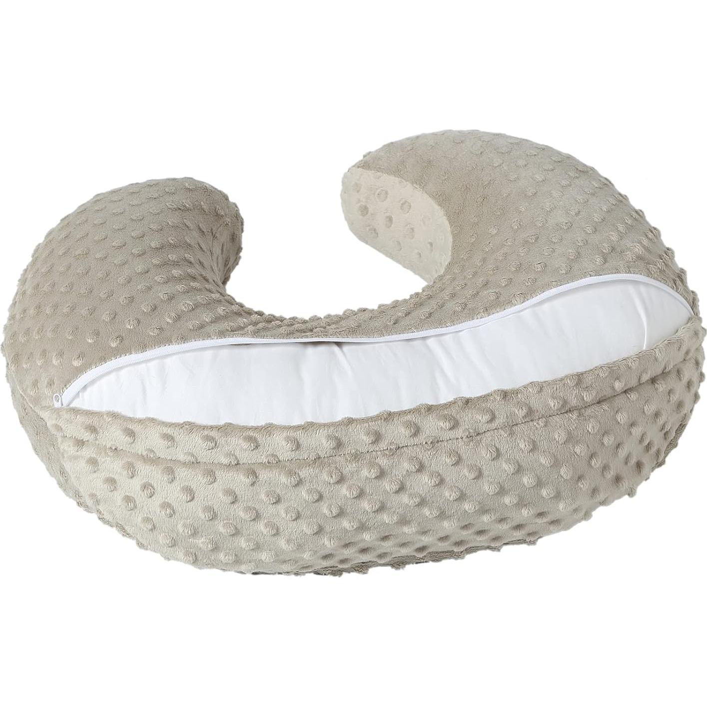 Almohada de Lactancia QUENESS BABY Semicircular 55.88x44.96cm