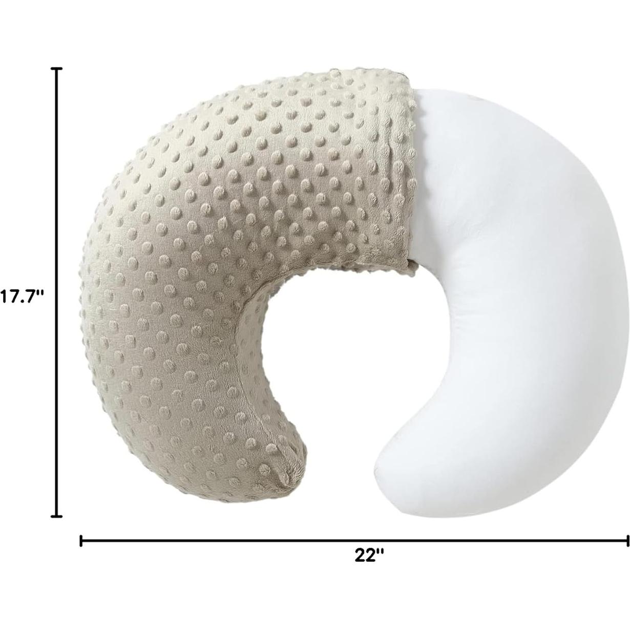 Almohada de Lactancia QUENESS BABY Semicircular 55.88x44.96cm