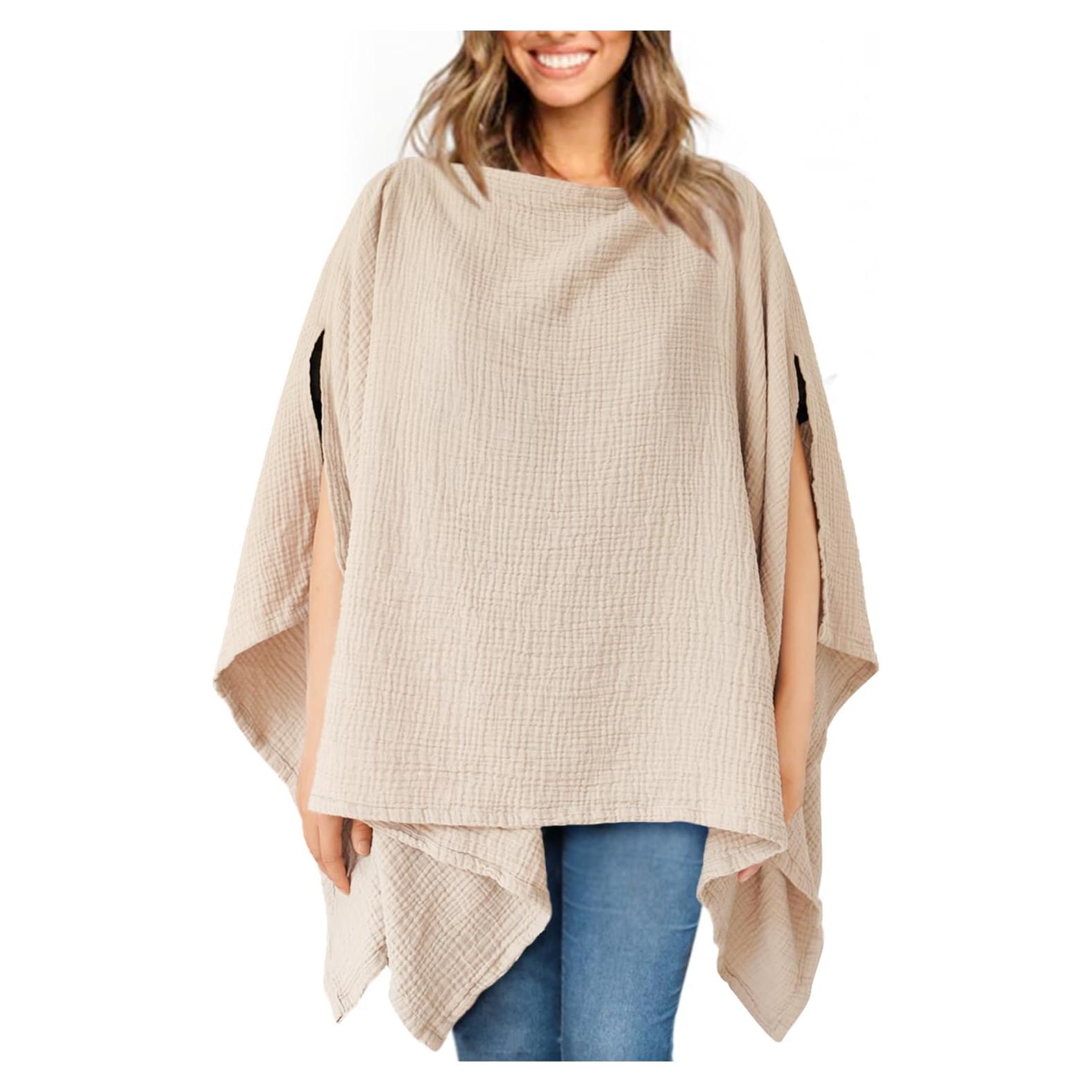 Cubierta de Lactancia Konssy 100% Algodón Transpirable 360°