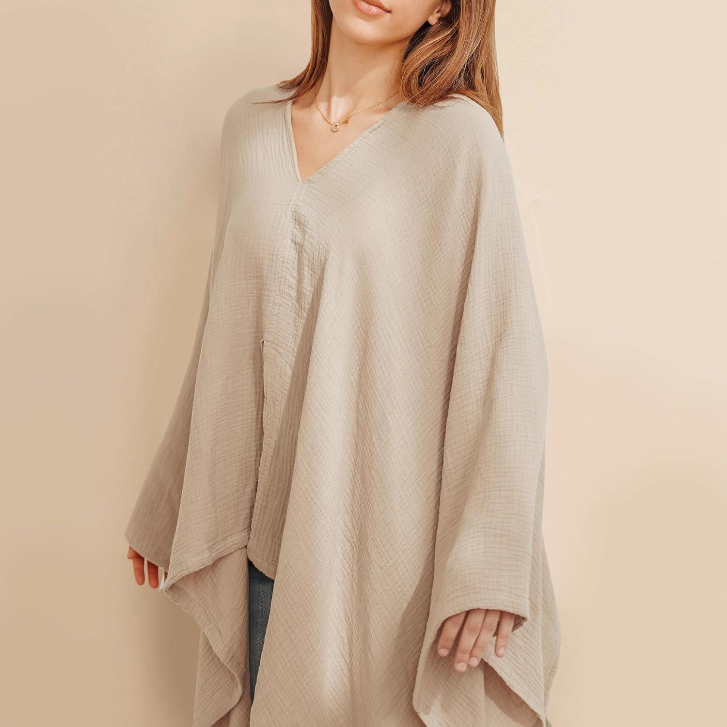 Cubierta de Lactancia Konssy 100% Algodón Transpirable 360°